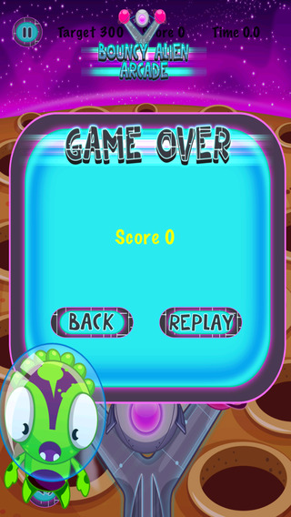 【免費遊戲App】Bouncy Alien Arcade-APP點子