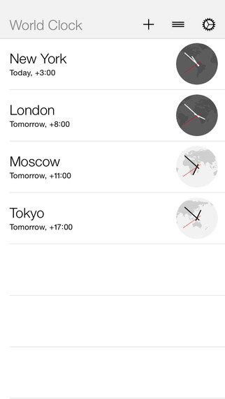World Clock Today Widget