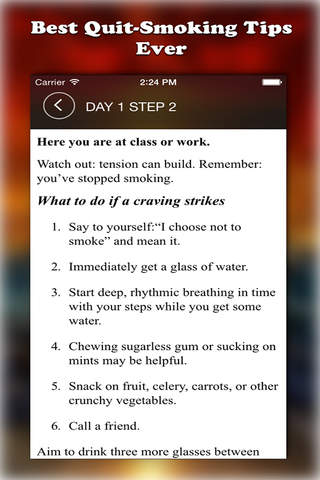 5 Days to Quit Smoking Challenge - Best way to Stop Smoking for Life screenshot 4
