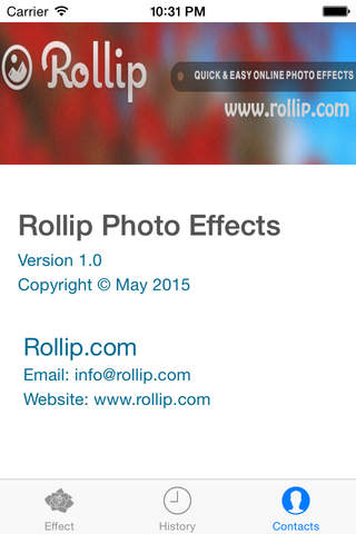 Free Fast and Simple Rollip Photo Effects screenshot 3