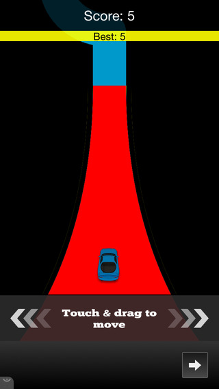 【免費遊戲App】Stay The Car In The Line-APP點子