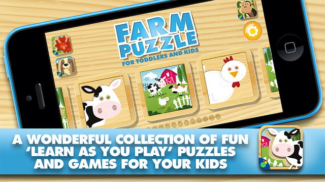 免費下載遊戲APP|Kidappz Farm Animal Puzzles - fun animal games for toddlers, preschool and kids app開箱文|APP開箱王