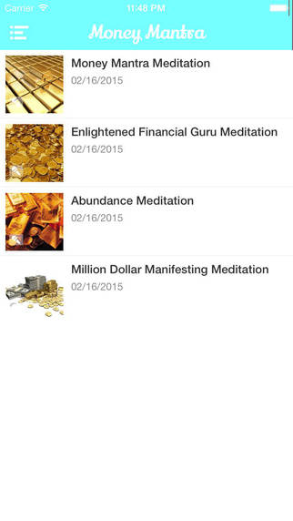 【免費生活App】The Manifesting Money Mantra, Guided Meditation for Wealth and Abundance-APP點子