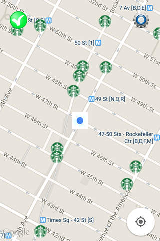 Around Me NY - Starbucks Edition screenshot 2