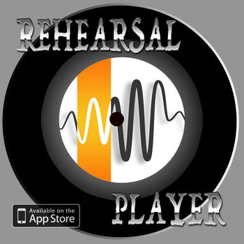 Rehearsal Player-Music Player for musicians (voice,guitar,bass,piano,drum,…) LOGO-APP點子