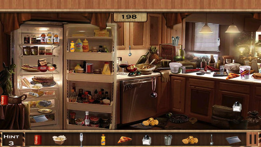 【免費遊戲App】Hidden Objects:Messy Kitchen Hidden Object-APP點子