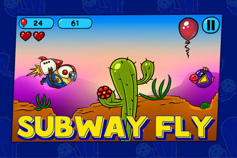 Subway Fly Pro screenshot 3