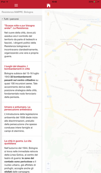 【免費教育App】Resistenza mAPPe Bologna-APP點子