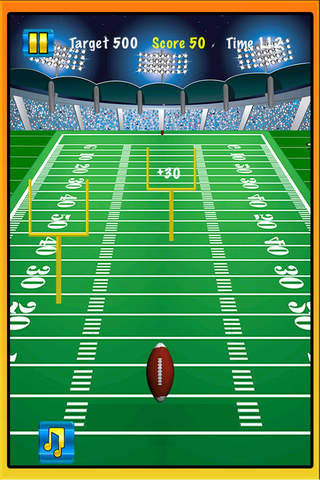 2015 Flick Field Goal : Pro Bowl Football Kicking FREE screenshot 3