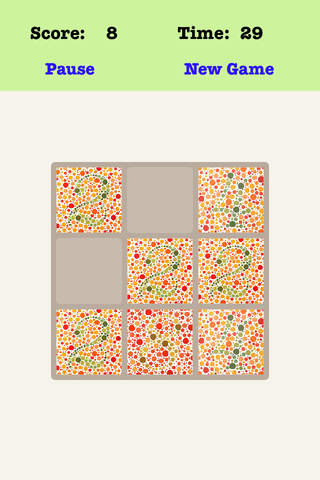 Color Blind 3X3 - Merging Number Blocks And  Playing With Piano Music screenshot 2