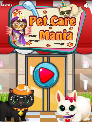 【免費遊戲App】Pet Care Mania-APP點子