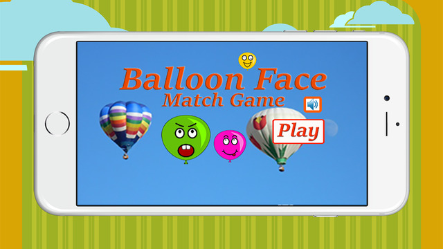 Balloon face math game