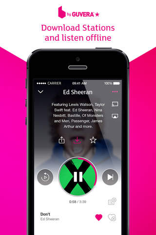 blinkbox Music – Free Music Streaming Radio & Playlist Download for Offline Listening screenshot 3