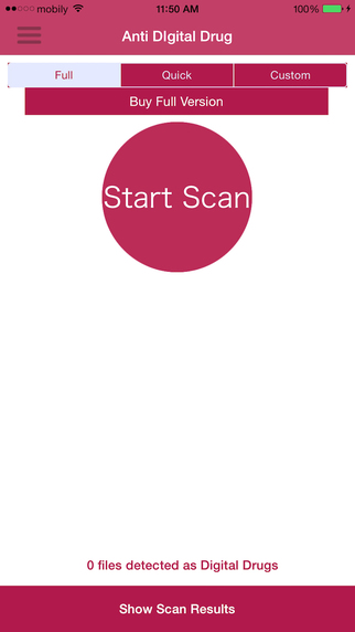 Drug Scanner-Lite - Scan your audio files for Digital Drugs