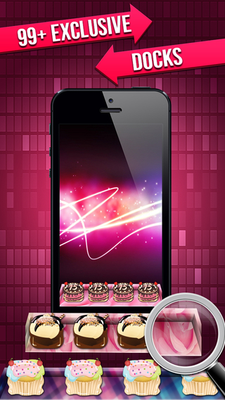 【免費娛樂App】Pink Screen Builder PRO - Make custom Wallpaper with Frame, Shelve & Dock designs-APP點子