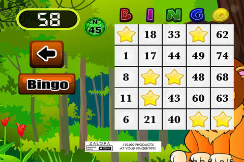 Play Bingo in Jungle Pro Vegas Casino & Card Battle Video Tournament screenshot 2