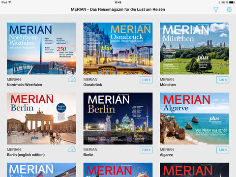 免費下載旅遊APP|MERIAN Reisemagazin app開箱文|APP開箱王