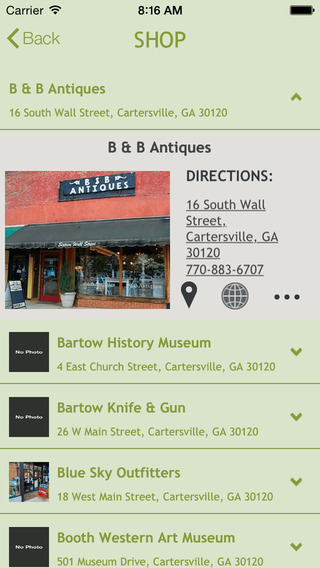 【免費旅遊App】Downtown Cartersville-APP點子