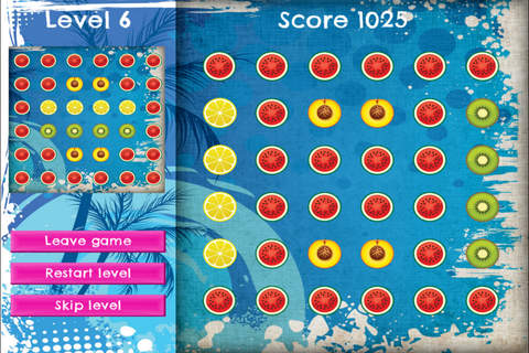 Fruitcup Match - FREE - Slide Rows And Match Juicy Fruit Puzzle Game screenshot 3