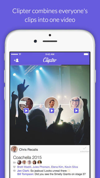 【免費攝影App】Clipter - Create Video Stories with Friends-APP點子