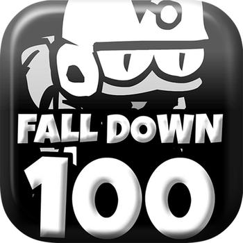 Fall Down 100 LOGO-APP點子