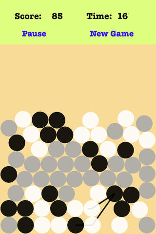 Gravity Dots Plus - Link the dots which are chequered with black and white screenshot 2