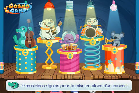 CosmoCamp: Music Game App for Toddlers and Preschoolers screenshot 4