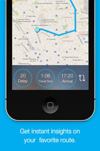 Snorelax Traffic Alarm Clock - Never be late again screenshot 2