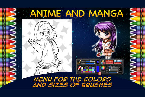 Coloring Book Anime & Manga screenshot 3