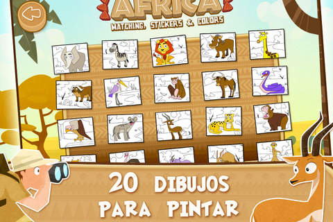 Africa Animals: Kids games 2+ screenshot 2