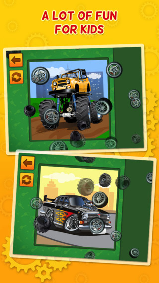免費下載娛樂APP|Monster Trucks and Sports Cars - puzzle game for little boys and preschool kids - Free app開箱文|APP開箱王