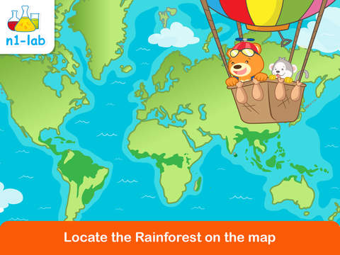 免費下載教育APP|Nano Bear Rainforest Animals app開箱文|APP開箱王