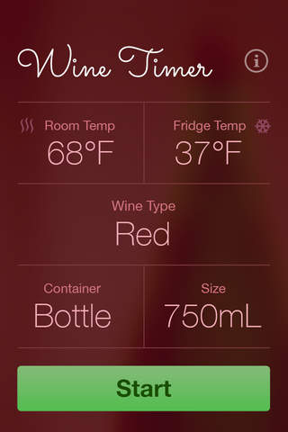 Wine Timer screenshot 2