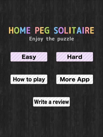 【免費遊戲App】HOME PEG SOLITAIRE-APP點子