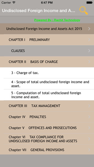 Undisclosed Foreign Income and Assets Act 2015