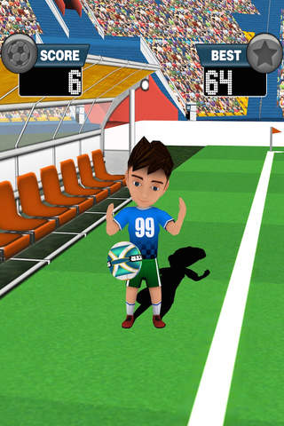 Tap Soccer : A Football game about Juggling screenshot 3