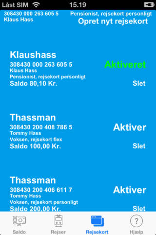Rejsekort med Bus Tog og Metro screenshot 3