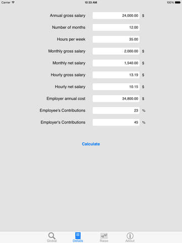 【免費財經App】Salary Net / Gross, evaluate your income-APP點子