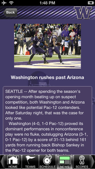 【免費運動App】Washington Huskies SuperFans-APP點子