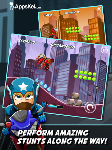 免費下載遊戲APP|Comic Superhero Con-man Biker – Super Stunt of Steel Hero 2 Free Games app開箱文|APP開箱王