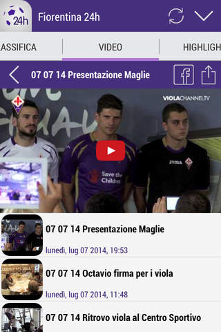 24h News for Fiorentina screenshot 2