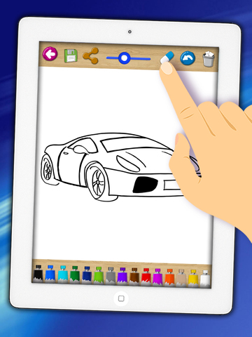 【免費教育App】Pintar coches y carrosPaint and color cars-APP點子