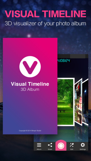 3D Album-Visual Timeline