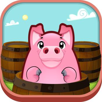 Happy Fat Pig Farm - Barrel Guessing Game- Pro LOGO-APP點子