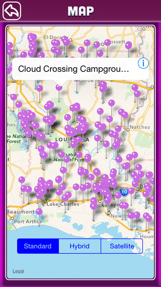 【免費旅遊App】Louisiana Campgrounds Offline Guide-APP點子