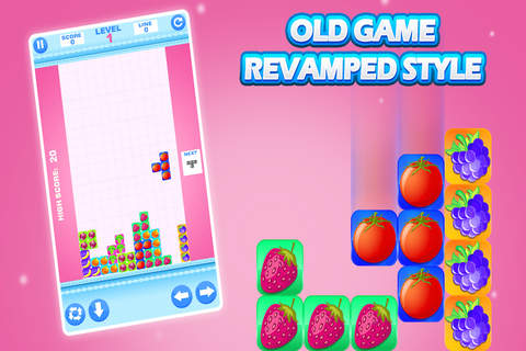 Veggie Blocks- Free Tetris Style Game For Kids screenshot 3