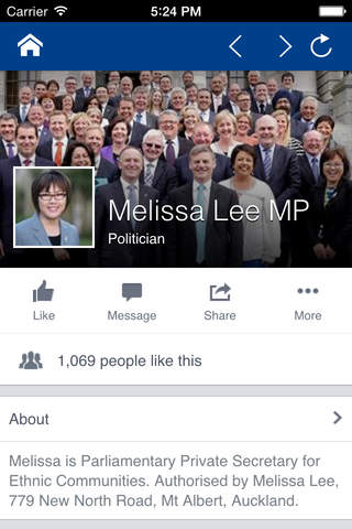 Melissa Lee MP screenshot 4