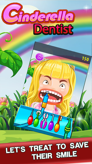 Cinderella Visits The Dentist - Play Teeth Whitening Cleaning Game For Kids