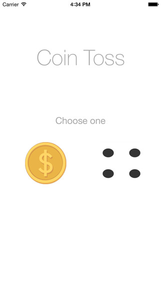Odds: Coin Toss Dice Roller For Apple Watch - Heads or Tails Coin Flipping Dice Roll
