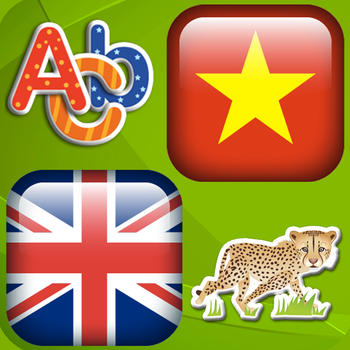 English Vietnamese Vocabulary - Easy to learn new words with picture dictionary ( hoc tu vung Tieng Anh, Tieng Viet bang hinh anh ) 教育 App LOGO-APP開箱王